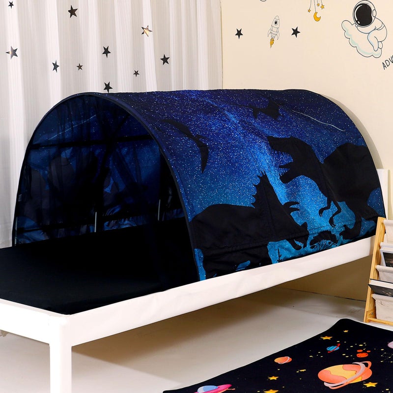 Lucky castle Bed Tent for Kids Lucky Castle Bed Tent Foldable Play House for Children Play Tents for Girls Boys Sleeping Canopy Playhouse - Image 3