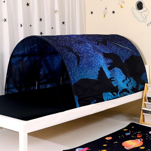 Lucky castle Bed Tent for Kids Lucky Castle Bed Tent Foldable Play House for Children Play Tents for Girls Boys Sleeping Canopy Playhouse - Image 1