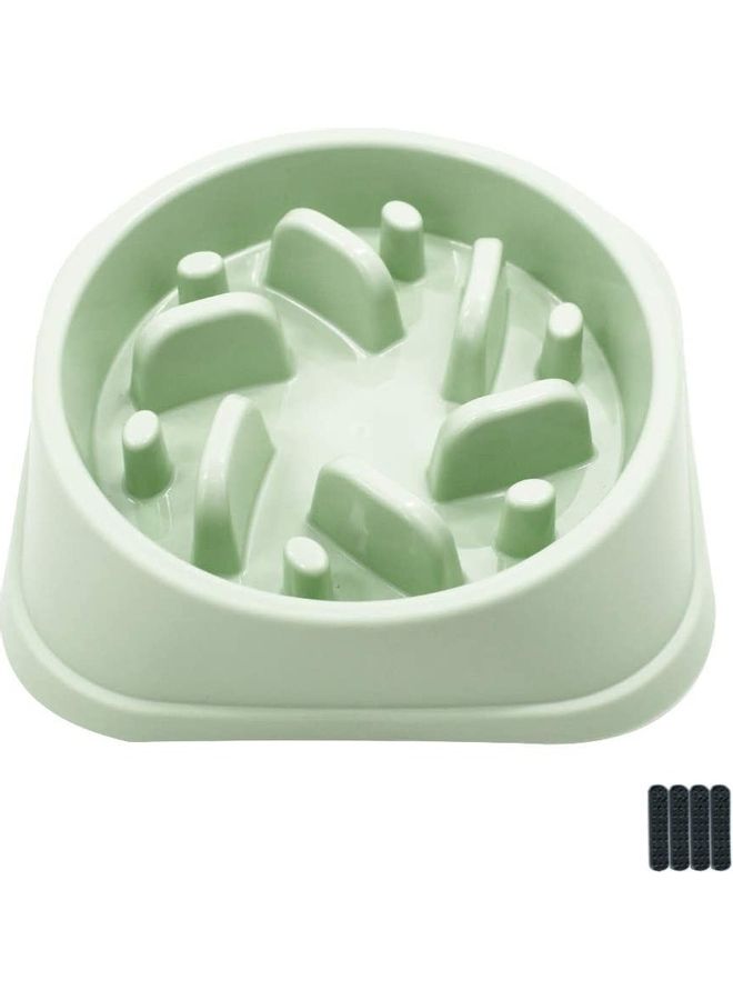 NIBEMINENT Anti-Slip Pet Slow Feeder Green 19x4.5cm - Image 1