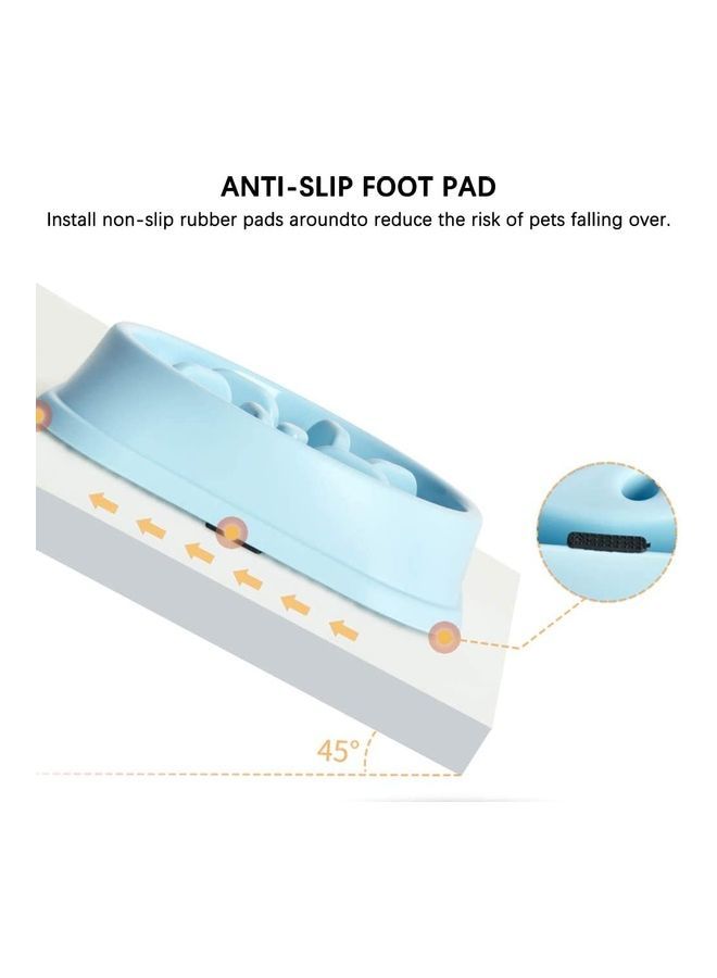 NIBEMINENT Anti-Slip Pet Slow Feeder Green 19x4.5cm - Image 4