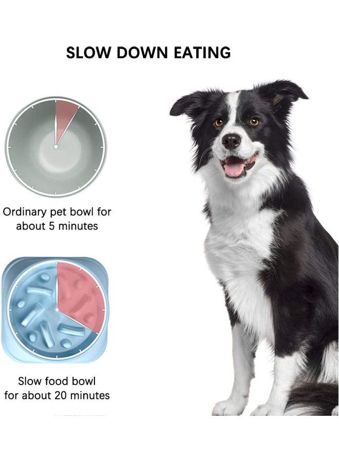 NIBEMINENT Anti-Slip Pet Slow Feeder Green 19x4.5cm - Image 5