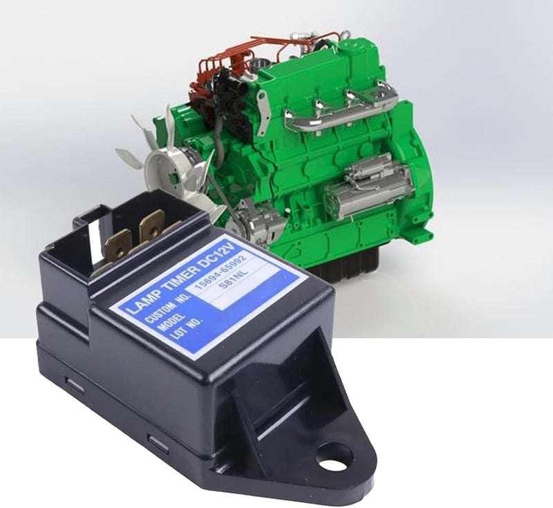 Duty 12V Glow Plugs Relays Replaces 15694-65992 for Kubota Tractors & Agricultural Equipment in Harsh Conditions Agricultural Machinery Transmit - Image 2