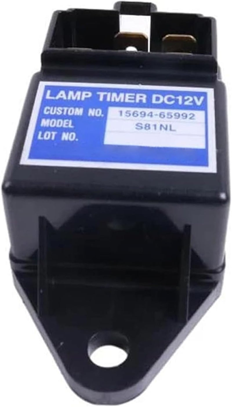 Duty 12V Glow Plugs Relays Replaces 15694-65992 for Kubota Tractors & Agricultural Equipment in Harsh Conditions Agricultural Machinery Transmit - Image 1