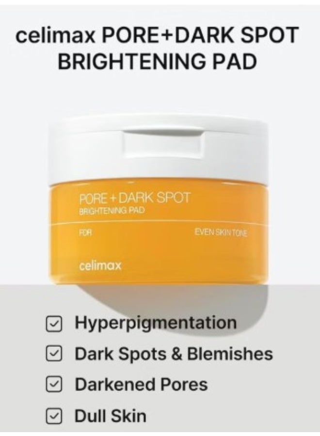 celimax PORE+DARK SPOT Brightening Pad (40 Pads) 100ml - Image 5