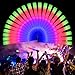 LifBetter 58Pcs Foam Glow Sticks BulkLed Glow Sticks with 3 Modes Colorful FlashingLong Life Battery Glow In The Dark Party Supplies for WeddingsPartiesFestivalsSporting Events - Image 2