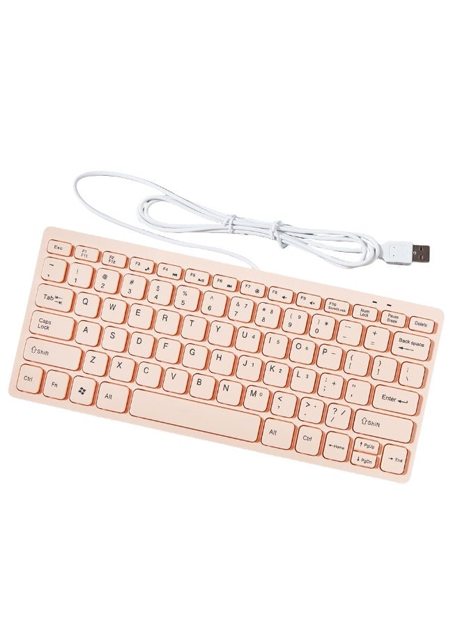 EBMINI New Wired Film Silent Keyboard
