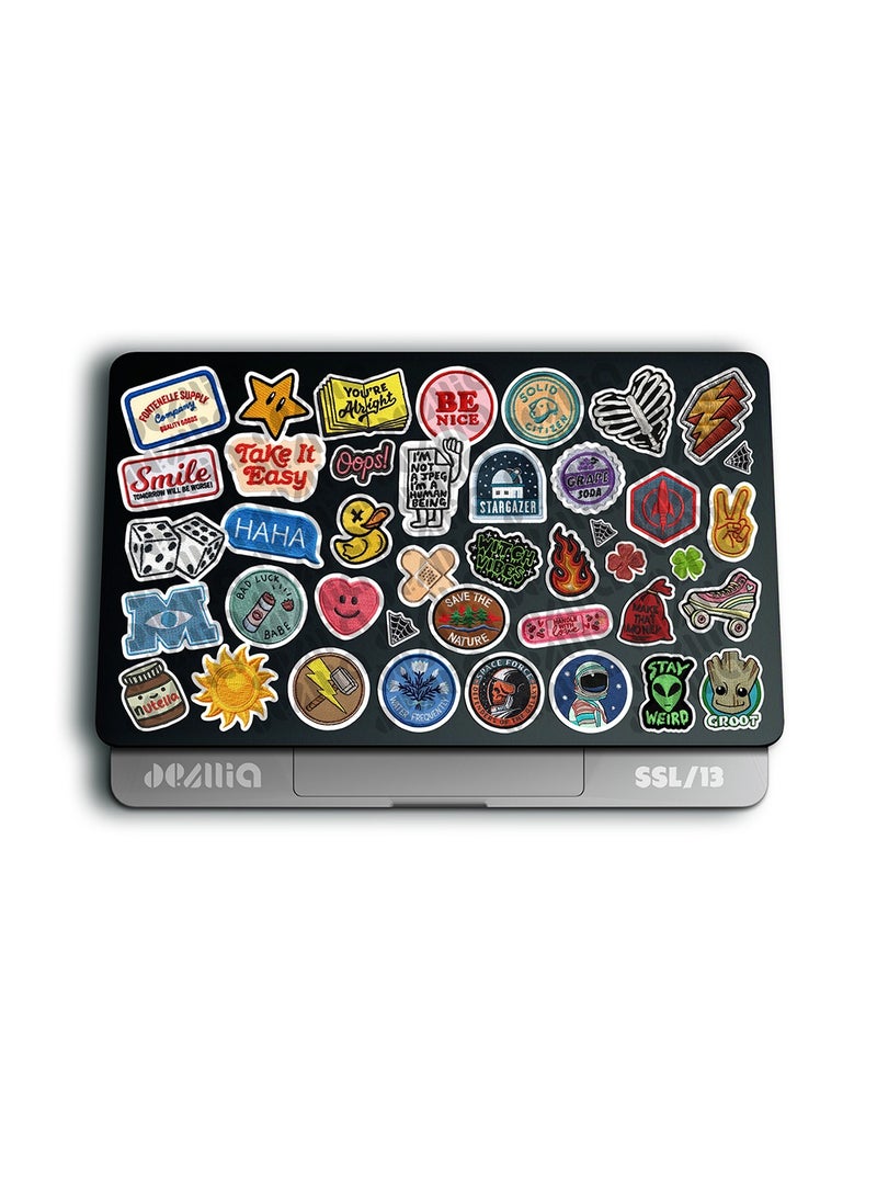 Stickers For Laptop - SSL/13 - Patches collection - pzsku/ZA44566FC075F445BEA2AZ/45/1741155590/23d0d596-8ded-45a2-9382-332f2d55d10f