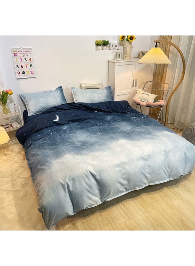 ZERIFAM 4 Piece Duvet Cover Set, Ultra Soft Microfiber Comforter Cover Set with Zipper Closur, Cotton Bedding Set with 2 Pillow Cases(220x240cm) - Image 3