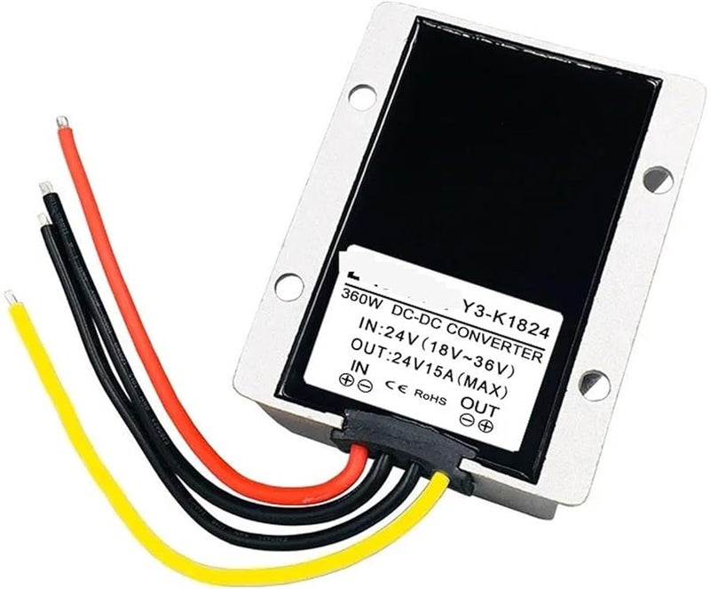 18 36V To 24V 15A DC Power Regulator Automatic Step Up Step Down Converter - Image 2