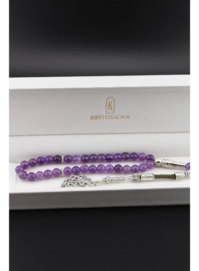 Kamins Collection Amethyst Prayer Beads 33 - Image 2