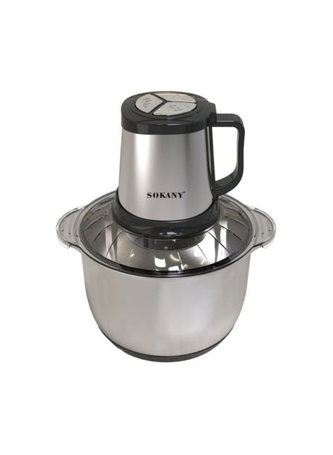 Grinder And Chopper With Stainless Body 800 W Sk-7015 Multicolour