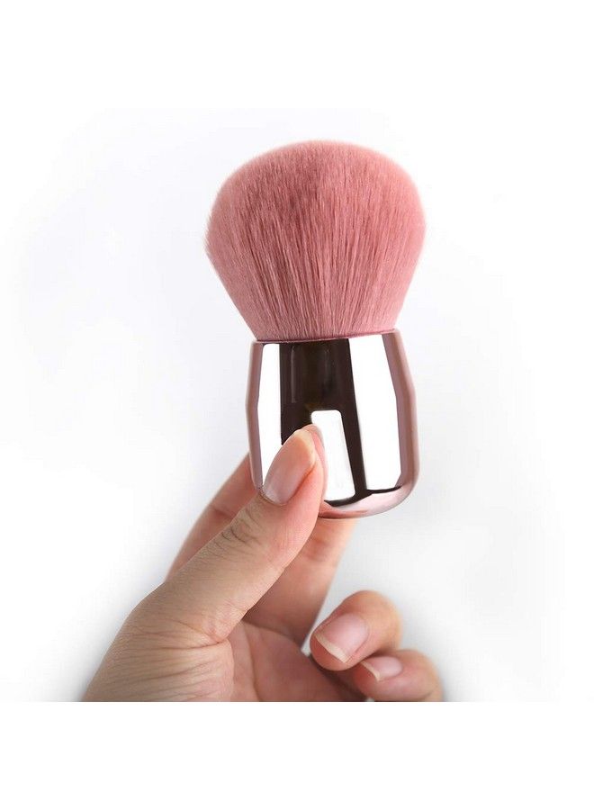 Daubigny Foundation Brushdaubigny Large Pink Powder Brush Flat Arched Premium Durable Kabuki Makeup Brush Perfect For Blending Liquidcream And Flawless Powderbuffing Blendingconcealer … - Image 3