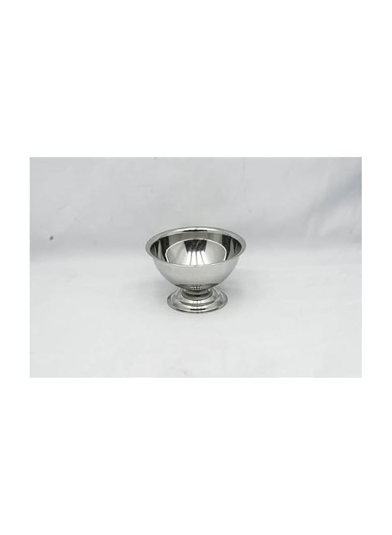 Green Tiger Ice Cream Dish, Silver, 9.5 cm, SDD001, Dessert Dish Bowls , Salad Fruit Bowls , Dessert Cups - Image 2