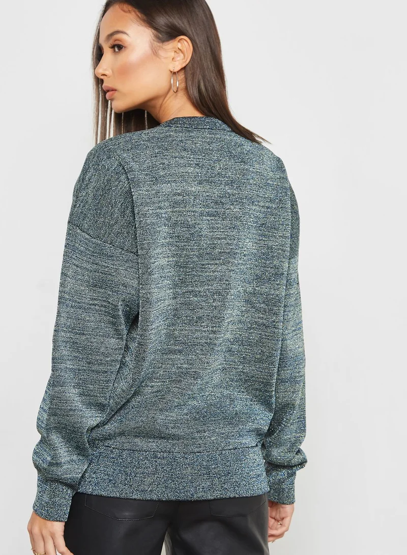 Ginger Lurex Sweater
