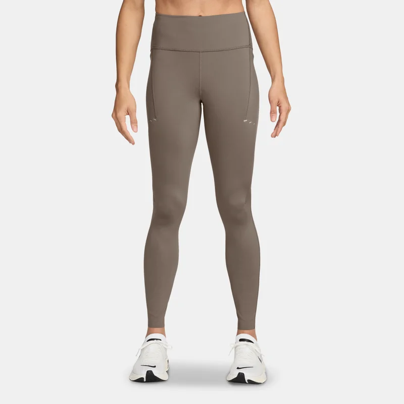 Nike Brown Women's Swift 7/8 Running Leggings for Women | Best Price UAE