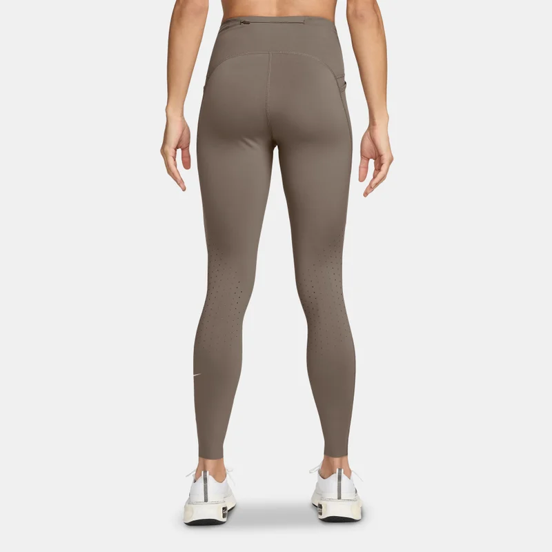 Nike Brown Women's Swift 7/8 Running Leggings for Women | Best Price UAE