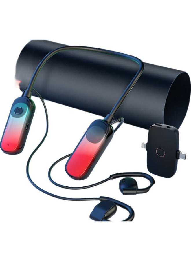 Cuckoo Bugu Niao G10 Wireless Sound Card Kit With Headphones, Microphone, Neck Strap, Open-Style Outdoor Influencer Singing Equipment For - Image 2