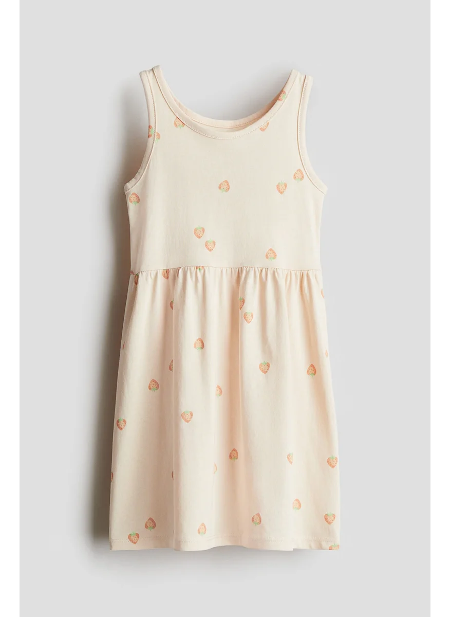 H&M Patterned Cotton Dress