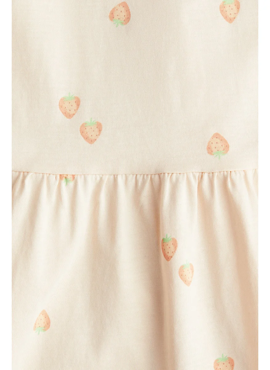 H&M Patterned Cotton Dress