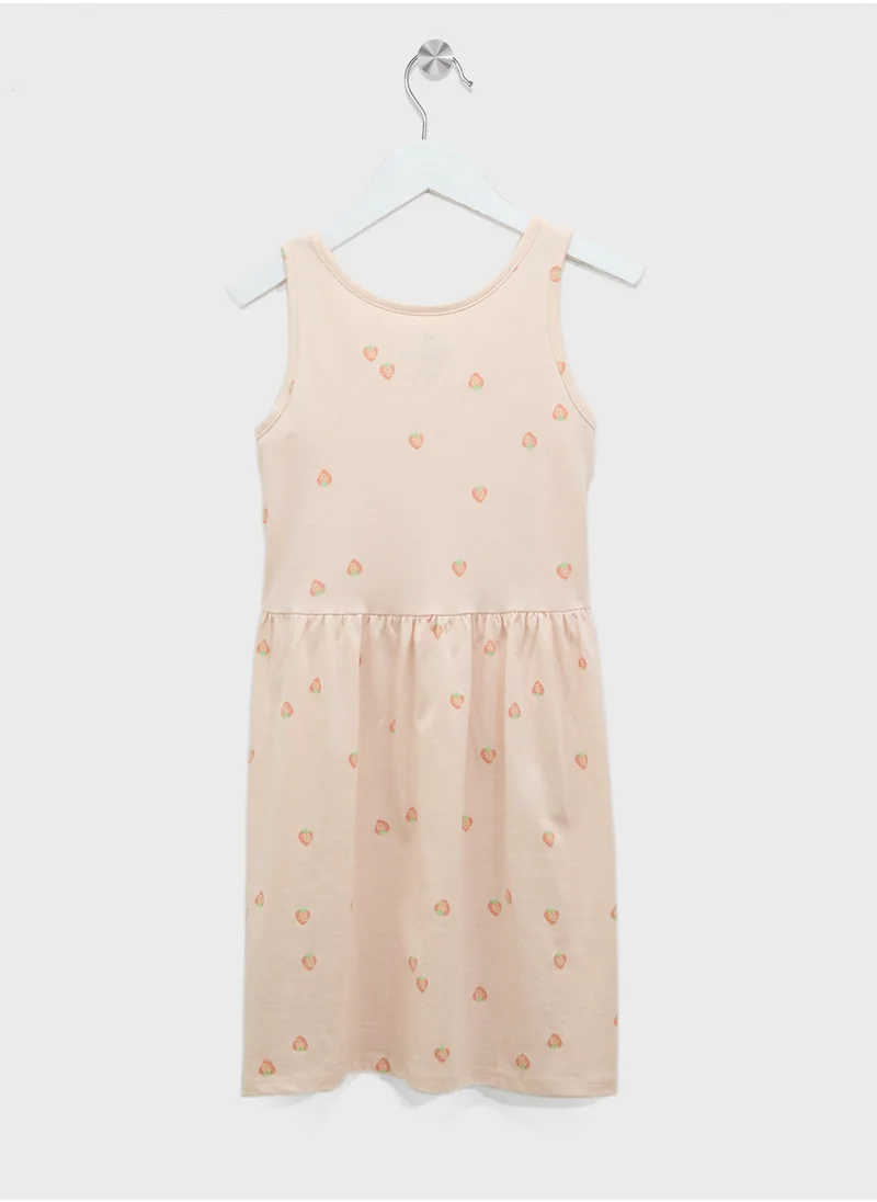 اتش اند ام Patterned Cotton Dress