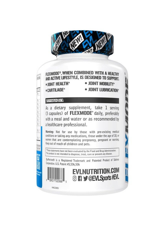 Evlution High Absorption Joint Support Supplement Nutrition FLEXMODE Joint Supplement with Advanced Joint Vitamins Including Glucosamine Chondroitin MSM Boswellia and Hyaluronic Acid - 30 Servings - Image 4
