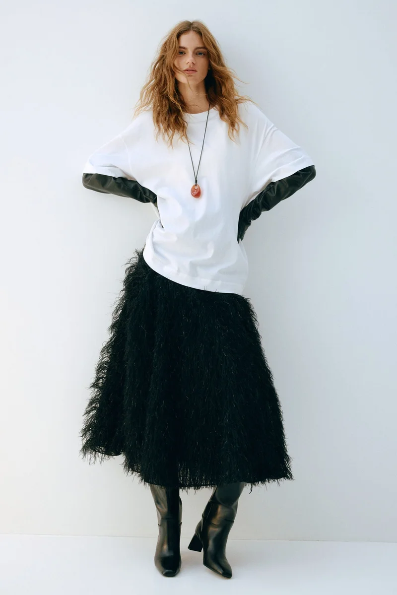 اتش اند ام بووت بطول الركبة