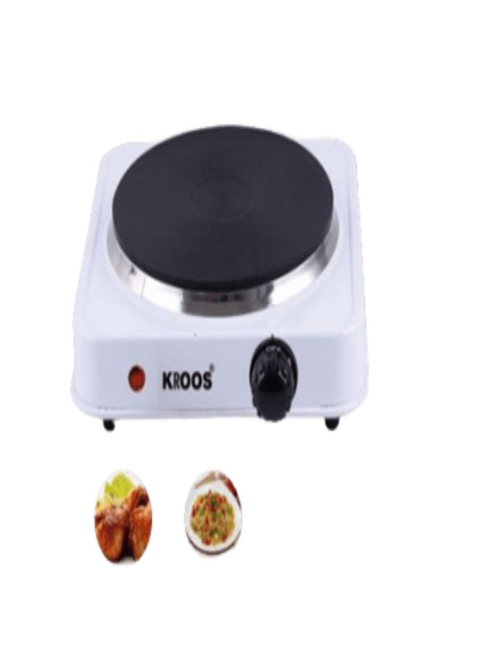 كروس موقد كهربائي متعدد الوظائف للطهي السريع والفعال موقد واحد بقدرة 1500 واط موديل KR-5703 - Image 1