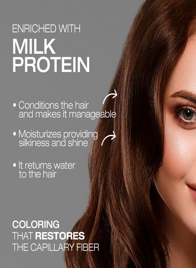 HELLAWELL PROFESSIONALS ILUMINUS Hair Dye, professional permanent hair color cream with Niacinamide and Milk Protein to get a repaired and colored hair with intense color shiny and silky (9.1 Extra Light Ash Blonde) - Image 5
