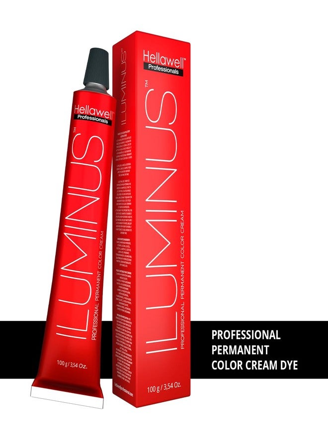 HELLAWELL PROFESSIONALS ILUMINUS Hair Dye, professional permanent hair color cream with Niacinamide and Milk Protein to get a repaired and colored hair with intense color shiny and silky (9.1 Extra Light Ash Blonde) - Image 2