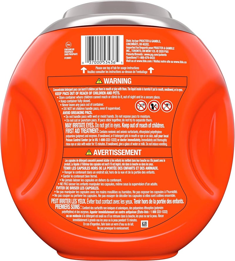 Hygienic Clean Heavy 10x Duty Power PODS Laundry Detergent Soap Pods, Spring Meadow, 41 count, For Visible and Invisible Dirt - Image 3