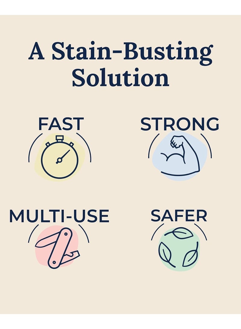 بخاخ مزيل بقع الملابس المتسخة من Miss Mouth، عبوة من قطعتين، سعة 120 مل (240 مل) - Image 3