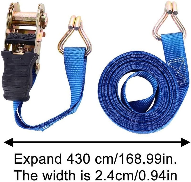 حزام ربط ثقيل مع مشبك كاميرا للإطلاق السريع لشاحنة البضائع ومقطورة الأمتعة - Image 3