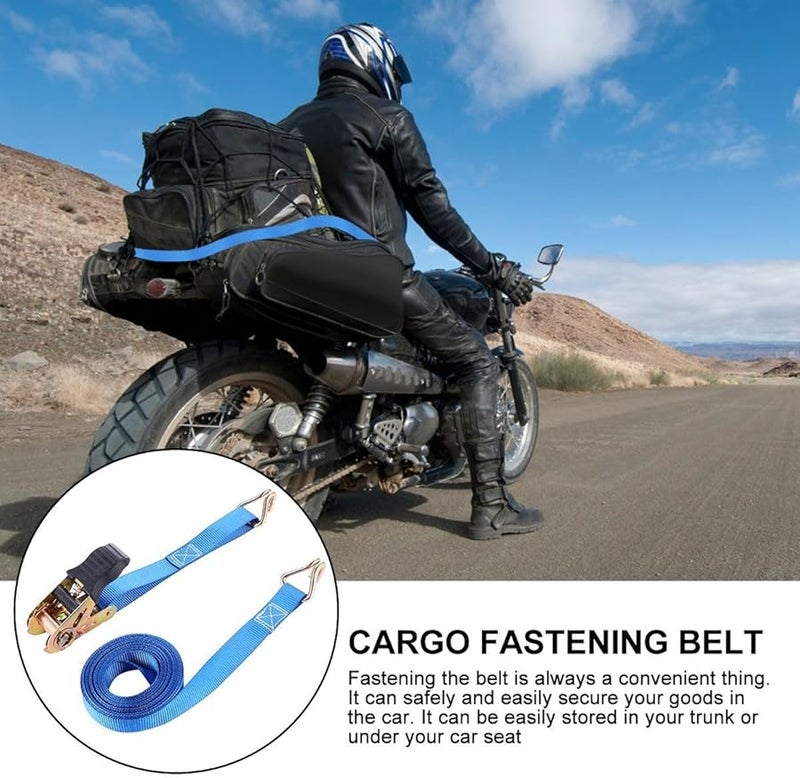 حزام ربط ثقيل مع مشبك كاميرا للإطلاق السريع لشاحنة البضائع ومقطورة الأمتعة - Image 5