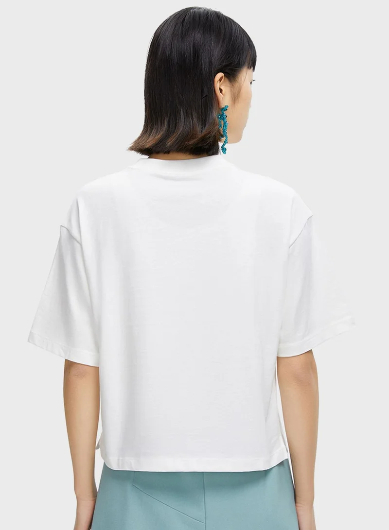 SEMIR Oversized Graphic T-Shirt