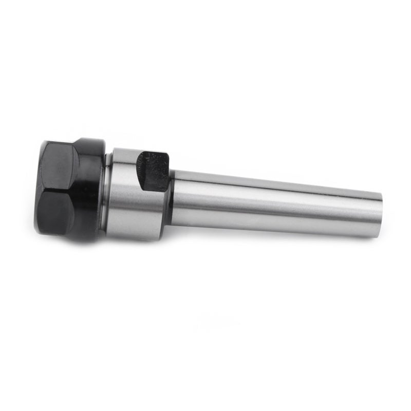 ER20 Collet Chuck: MT2 Arbor Adapter M10 Taper Holder - Antirust Precision Ground Stable Accuracy Carbon Steel Holder for CNC Milling Tools Face Milling Applications - Image 5