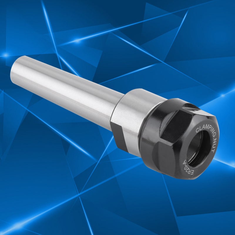 ER20 Collet Chuck: MT2 Arbor Adapter M10 Taper Holder - Antirust Precision Ground Stable Accuracy Carbon Steel Holder for CNC Milling Tools Face Milling Applications - Image 3