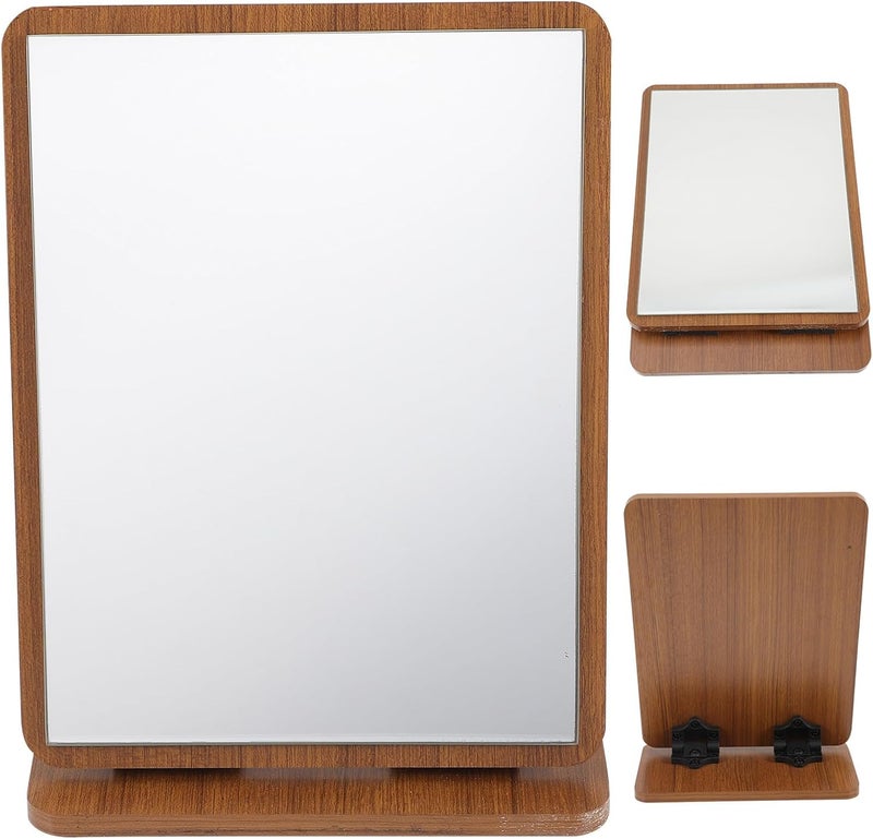 One piece build Wooden Tabletop Swivel Desk Mirror Adjustable Angle Bathroom Decor Vintage Style for Bedroom and Dorm Room Multi-budget available picks Advanced minimal build One piece build Multiple sizes Wide use compliant quality Long term use design All-item unified delivery Simple upgraded construction Regulated warehouse storage All condition resistant crafted quality Demand-based stock planning Comfort grip All user group compatible Flexible usage build Modern color selections Daily repeated use trusted quality Multi warehouse process Integrated practical design Pop-area nearby warehouse Fast & slow shipment compatible Assorted color options Global assemble options Reliable daily use design Global trendy simple build - Image 1