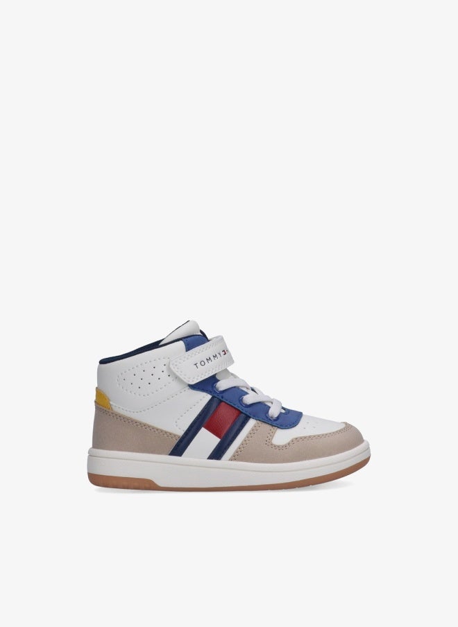 TOMMY HILFIGER Kids Casual High Top Sneakers - Image 1