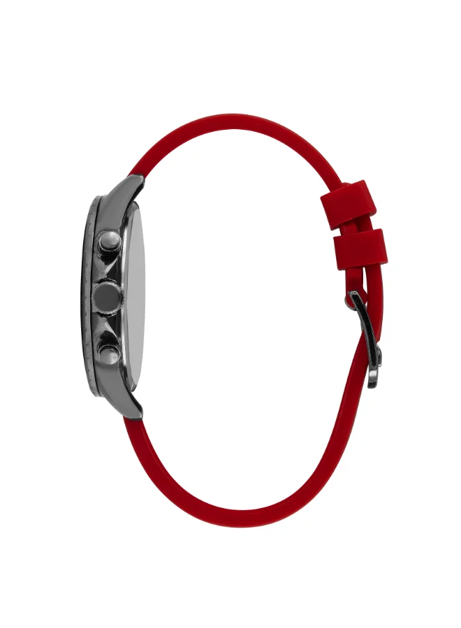 Lee Cooper Men's Silicone Multi Function Watch LC07210.068 - 45 mm