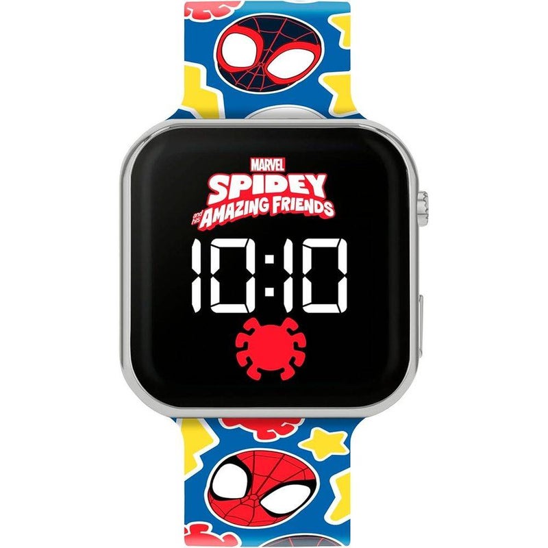 Marvel Spidey and His Amazing Friends Spidey LED Digital Watch (Blue/White) - Image 3
