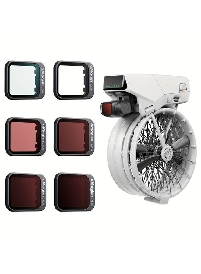 Black Soft 1 4 ND Filter Set For DJI Flip Drone Aerial Photography Accessories - Image 2