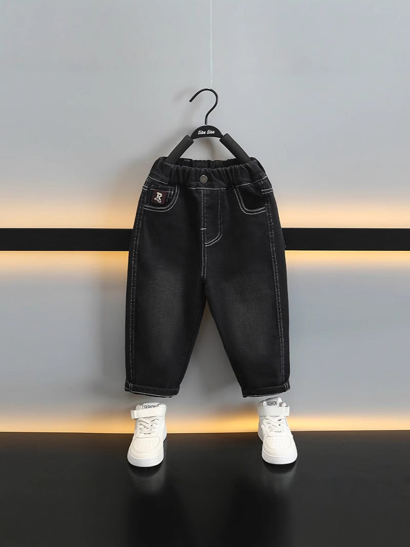 Boys Pants Children'S Stylish Baby Jeans Handsome Boys Spring Casual Fashion - Image 4