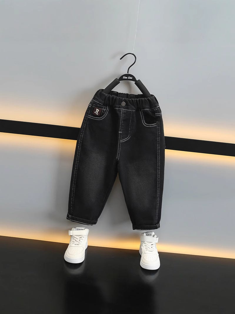 Boys Pants Children'S Stylish Baby Jeans Handsome Boys Spring Casual Fashion - Image 5