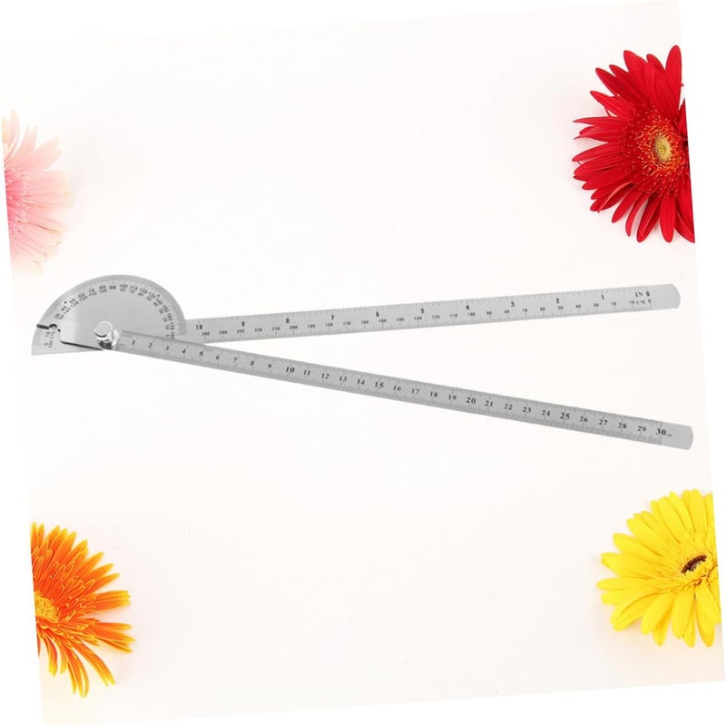 Protractor Right Angle Square Tool Angle Measurement Ruler Precision for Engineering and Carpentry - Image 4