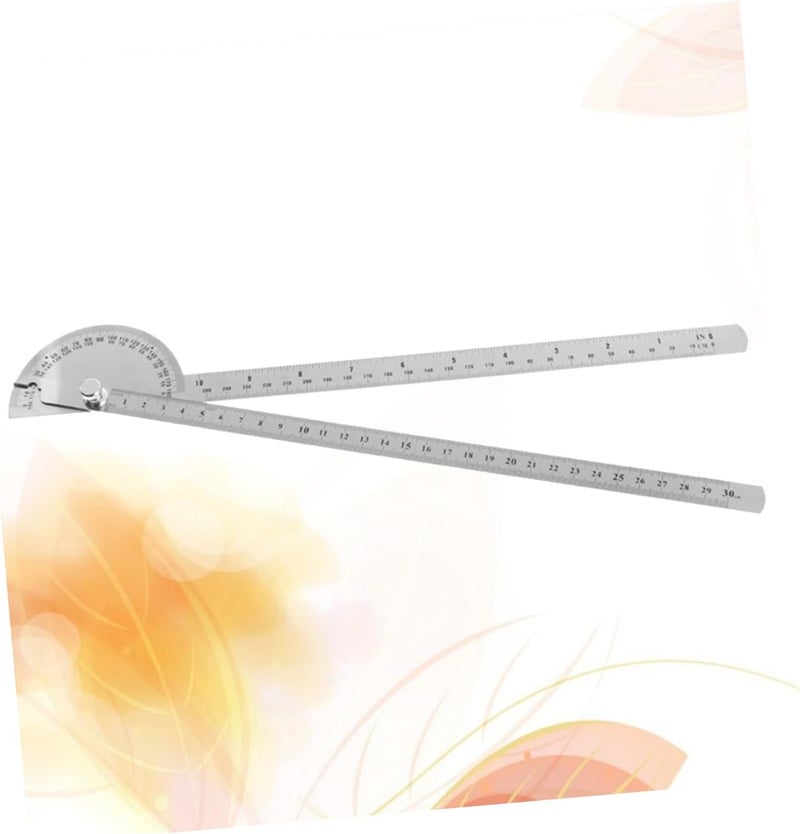 Protractor Right Angle Square Tool Angle Measurement Ruler Precision for Engineering and Carpentry - Image 3