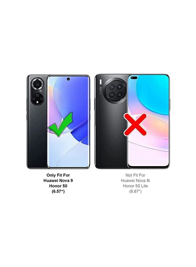 Zaboon For Huawei Nova 9 Case, Pc Matte Mobile Phone Case, Anti-Scratch, Ultra-Thin Protective Case, All-Round Protection, Shockproof Cover, Black - Image 2