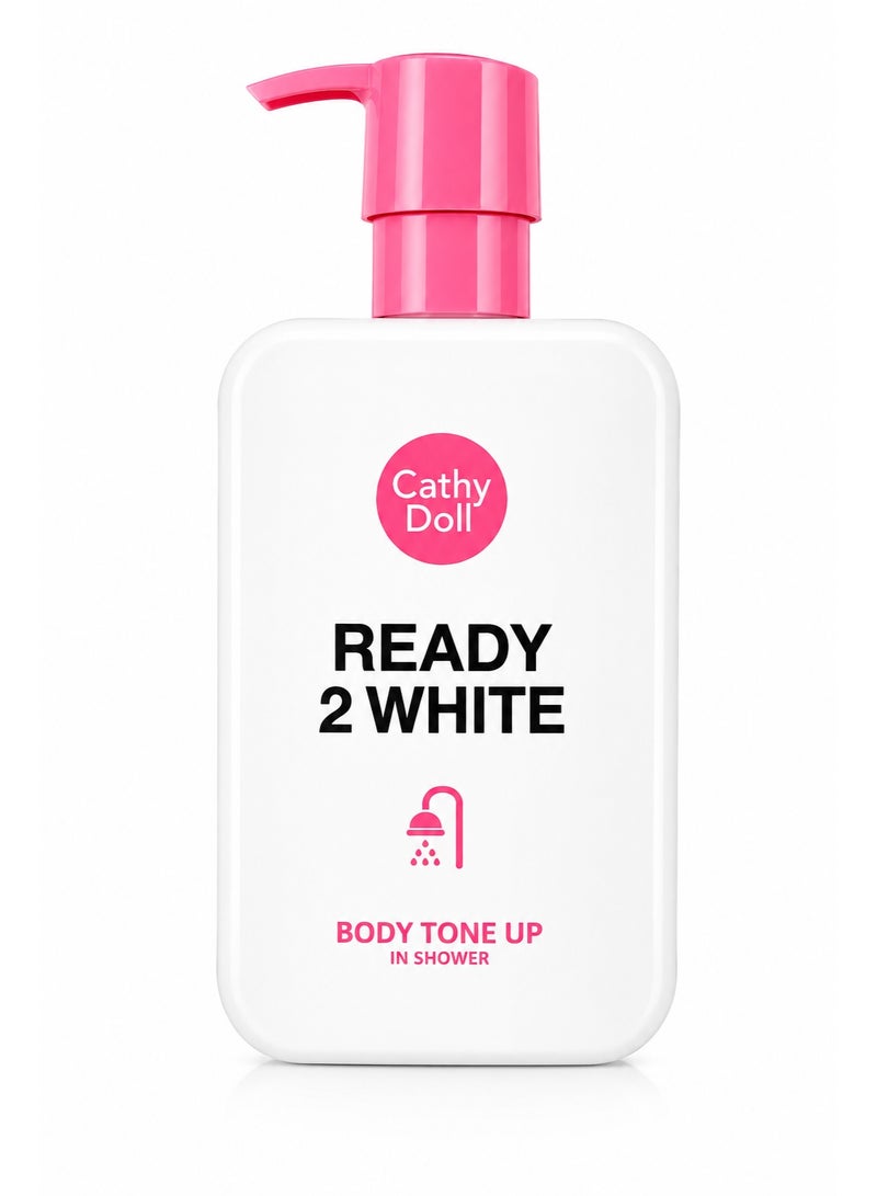 Cathy Doll Ready 2 White Body Tone Up In Shower 400ml - Image 1