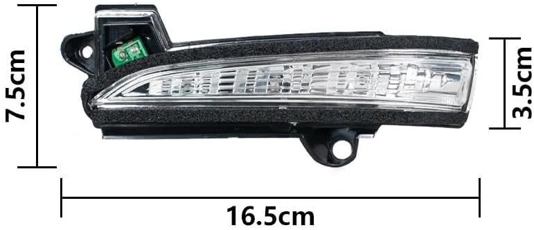 QASULER LED Turn Signal Light for Ford Mondeo and Fusion - Image 4