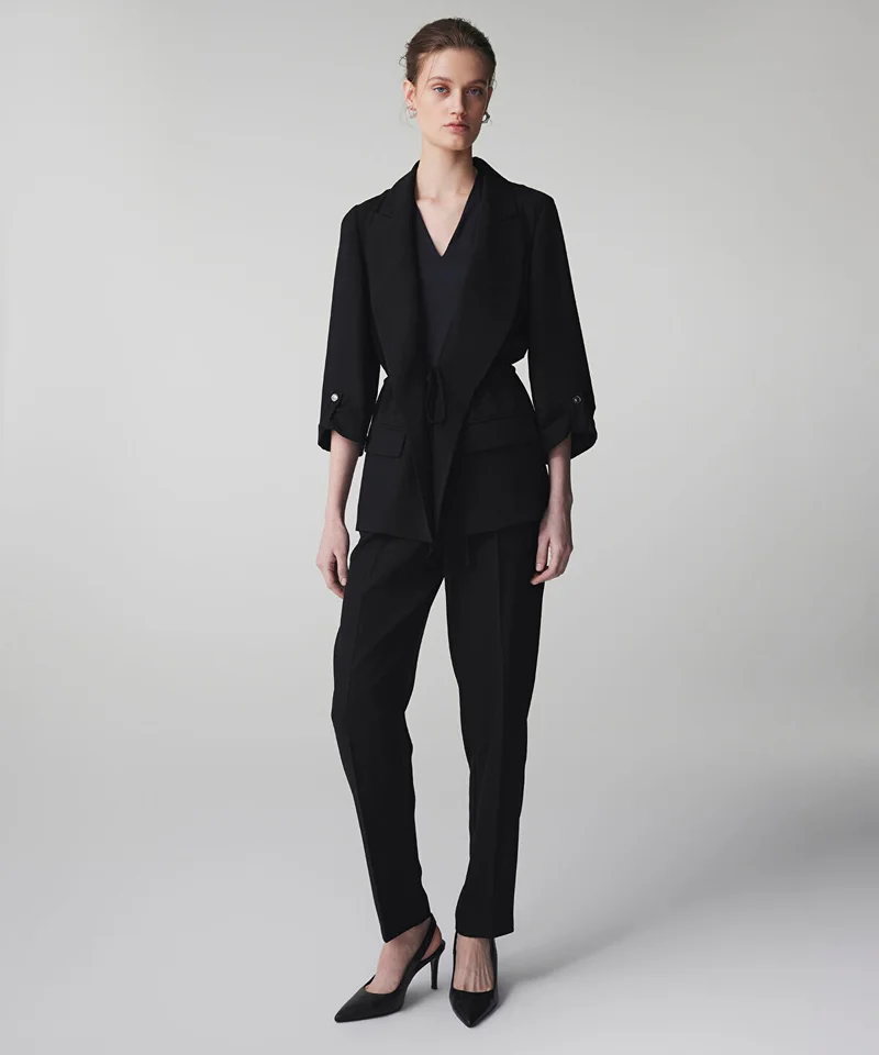 Ipekyol Tie Waist Blazer