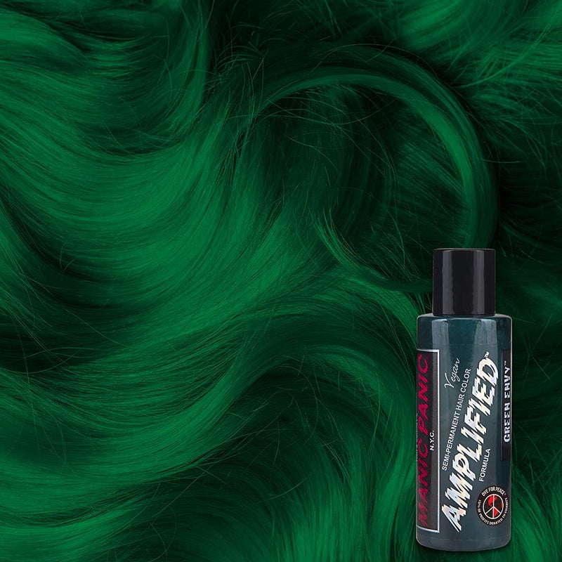 Manic Panic لون شعر مانك بانك أمبليفايد شبه دائم أخضر حسد 118 مل - Image 2